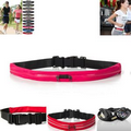 Double Pockets Running Waist Pack Belt